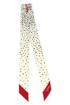 valentino garavani little star starry silk scarf