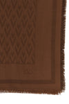the valentino garavani shawl is made of a fine blend of silk and wool