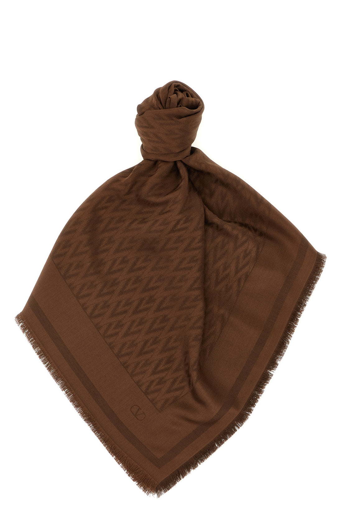 VALENTINO GARAVANI OS the valentino garavani shawl is made of a fine blend of silk and wool