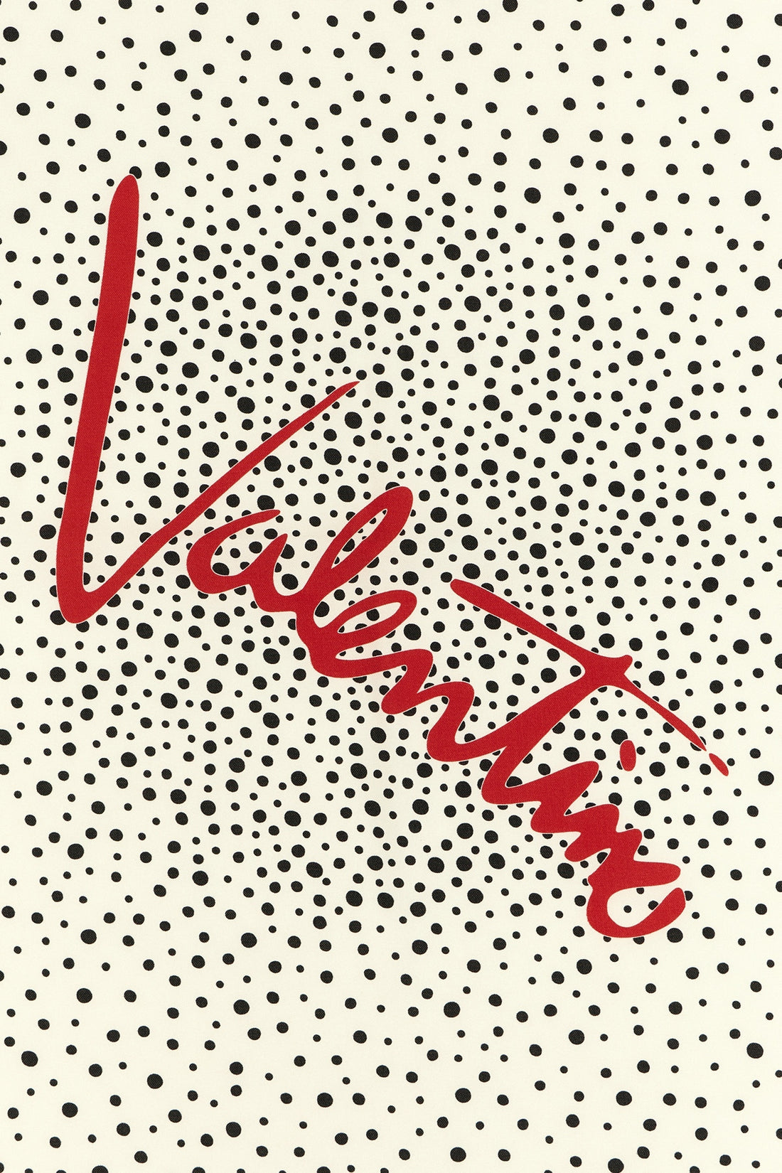 VALENTINO GARAVANI OS little stars starry print silk scarf