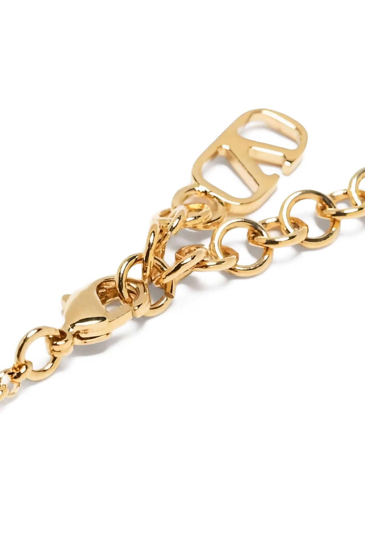 adjustable vlogo signature metal chain bracelet