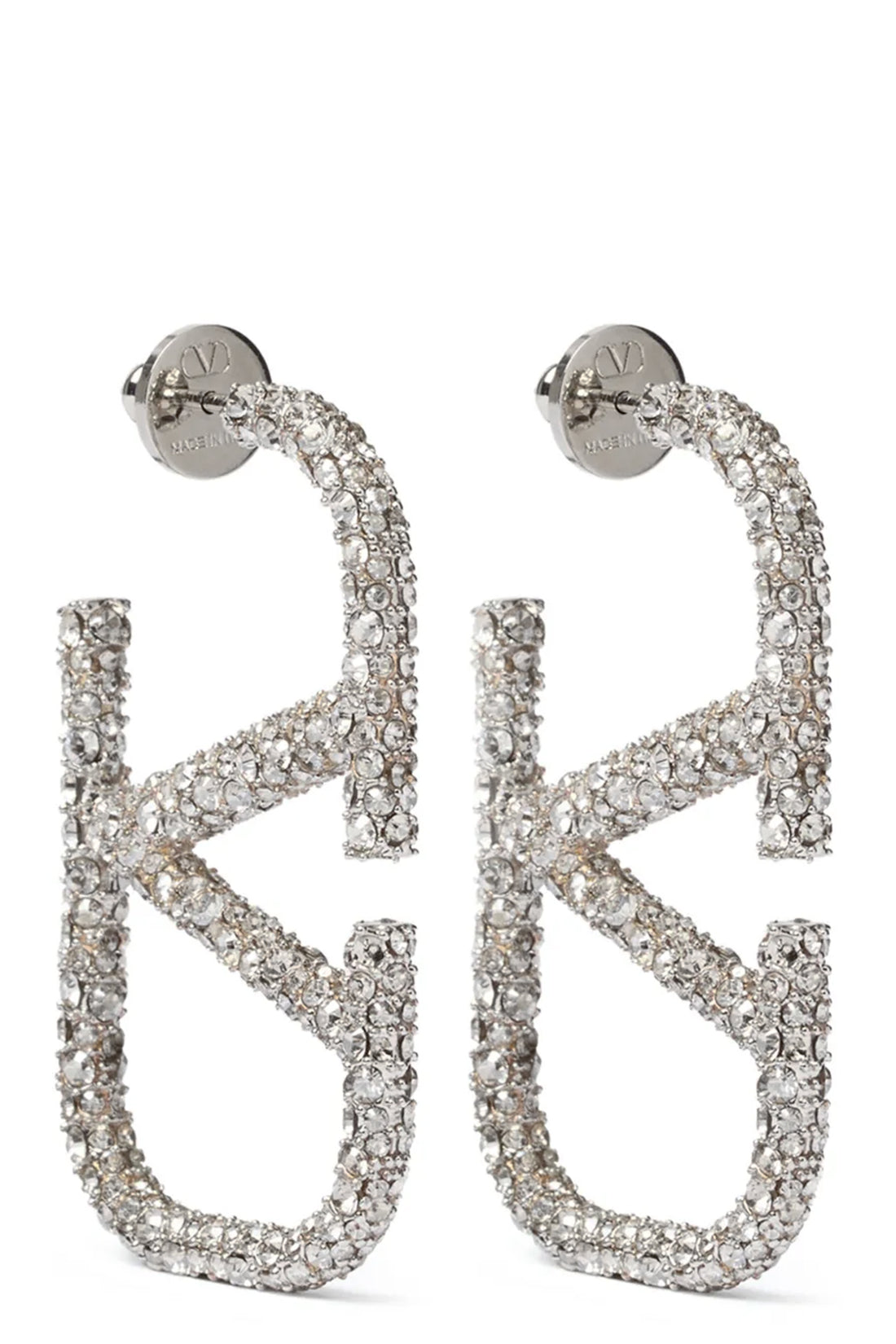 VALENTINO GARAVANI OS swarovski® metal and crystal earrings