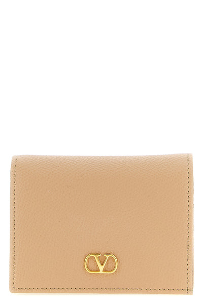 grained calf leather wallet