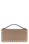 rockstud wallet on chain in grenade calf leather