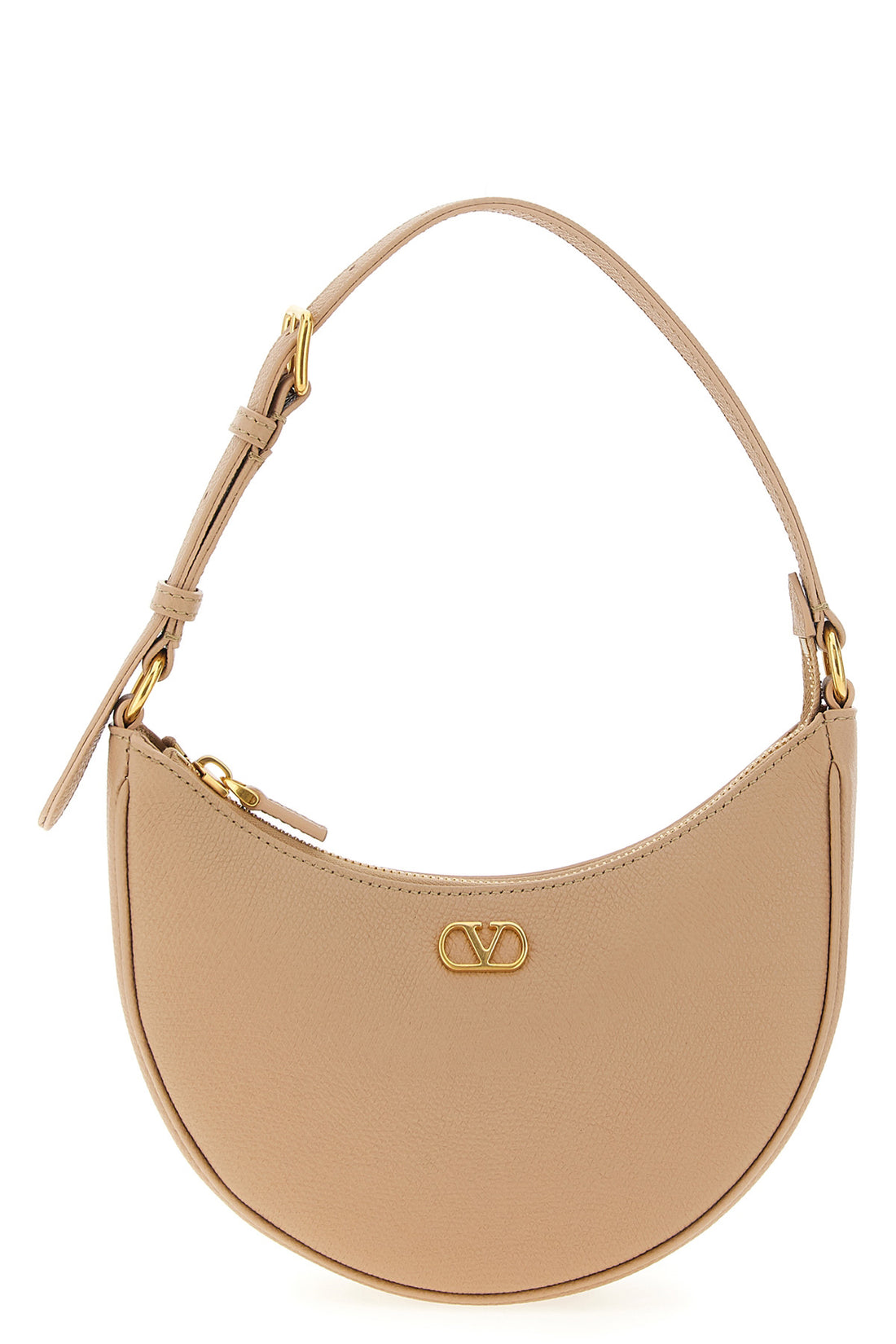 VALENTINO GARAVANI OS mini shoulder bag in garnet calfskin