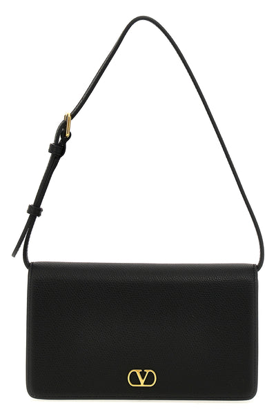 shoulder bag in grenade leather