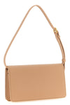 grainy leather shoulder bag