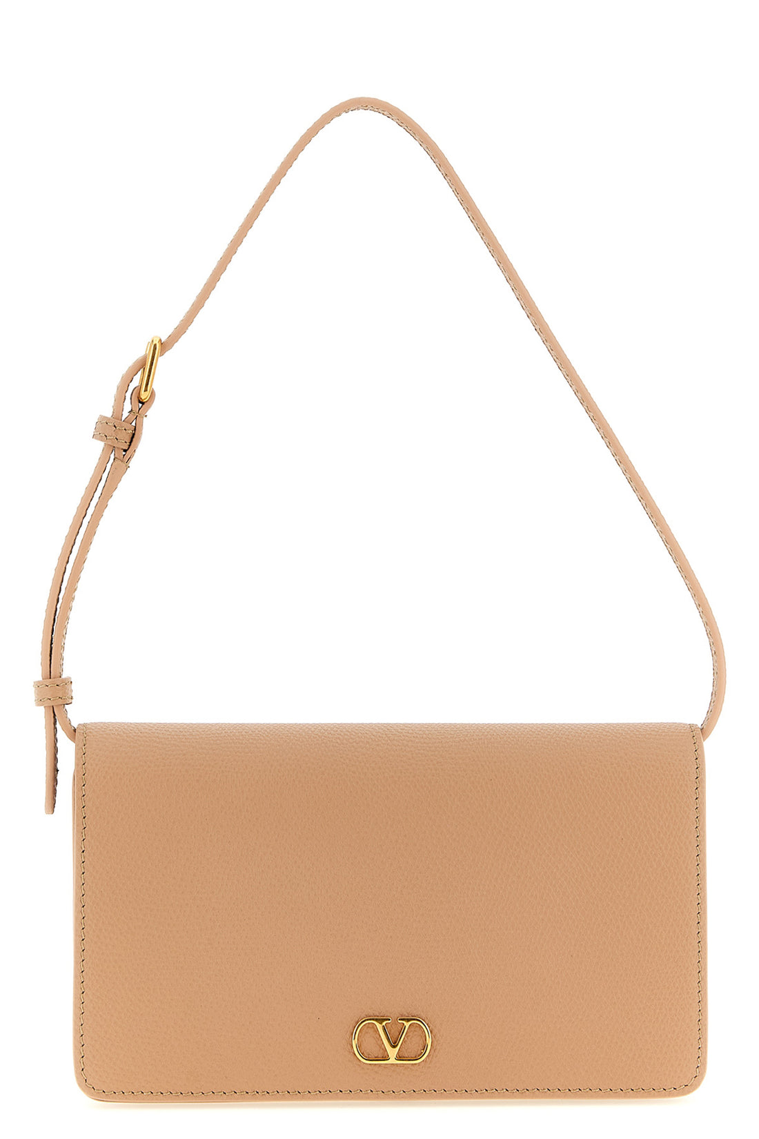 VALENTINO GARAVANI OS grainy leather shoulder bag
