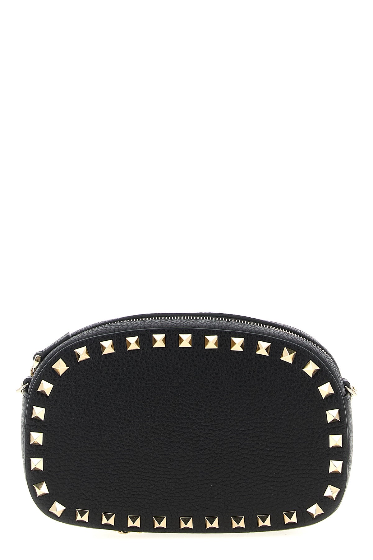 rockstud mini crossbody bag in garnet calf leather