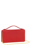 wallet on chain in grenade calf leather