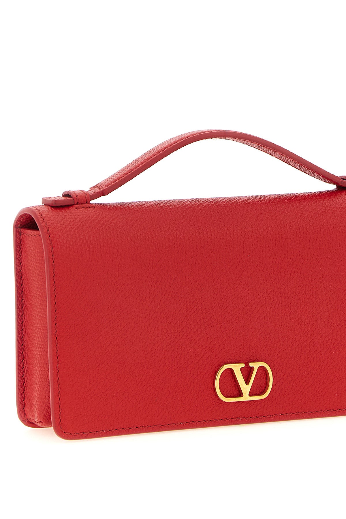 wallet on chain in grenade calf leather