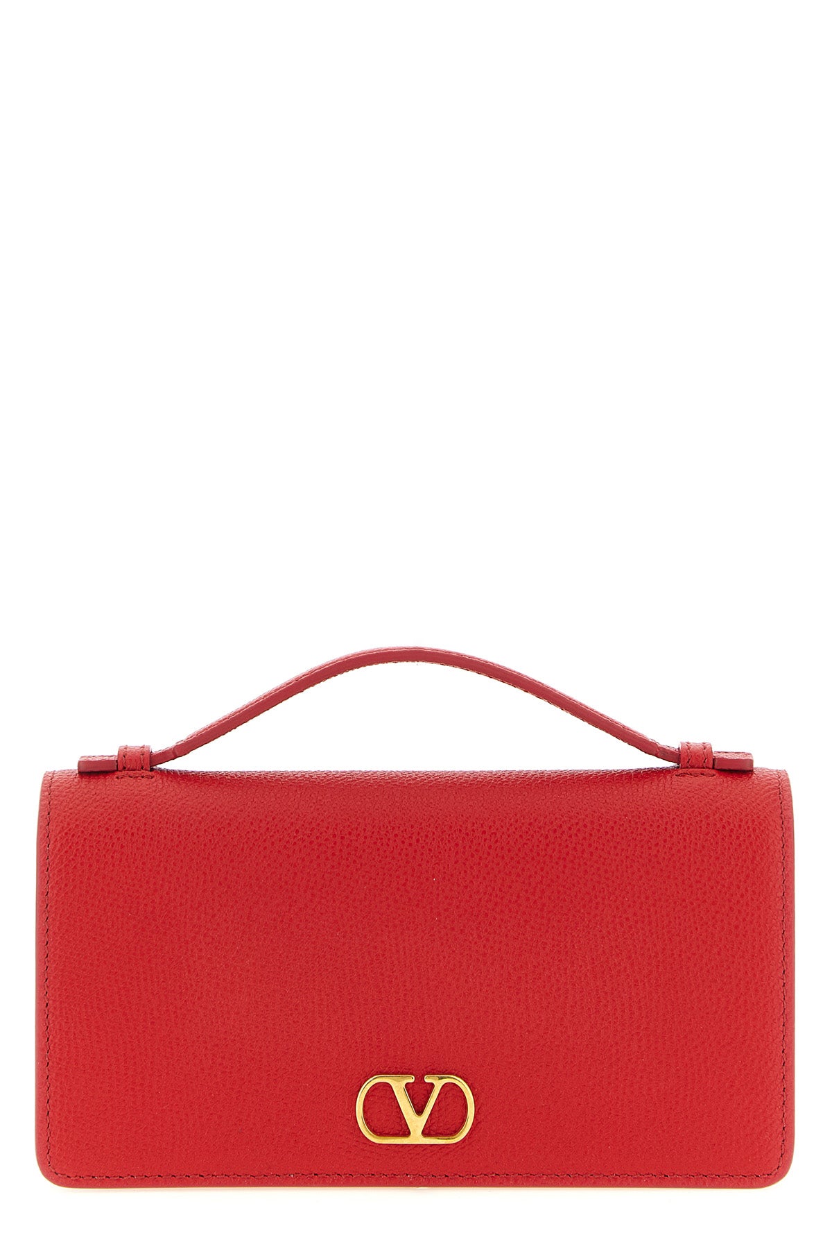 wallet on chain in grenade calf leather