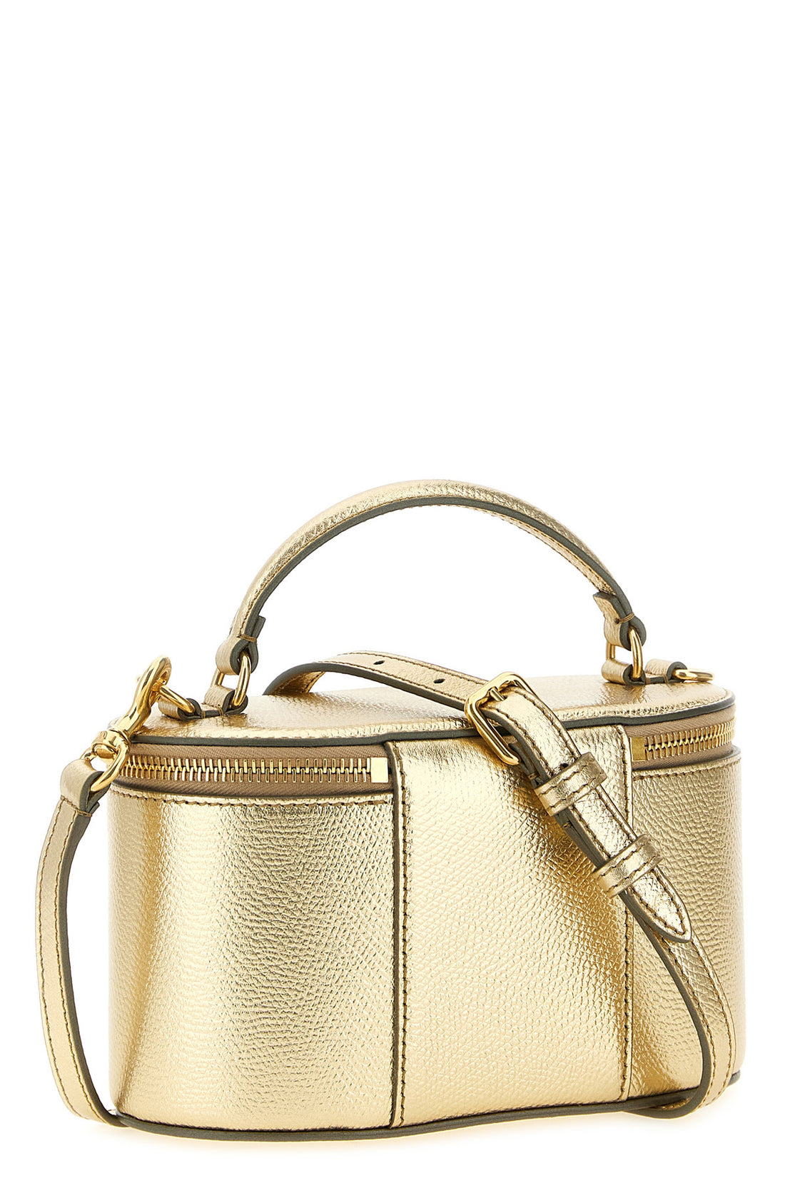 VALENTINO GARAVANI OS the valentino garavani vanity mini handbag in grenade calf leather stands out