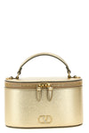 the valentino garavani vanity mini handbag in grenade calf leather stands out
