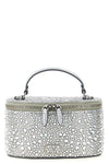 the valentino garavani vanity mini handbag reinterprets the classic silhouette