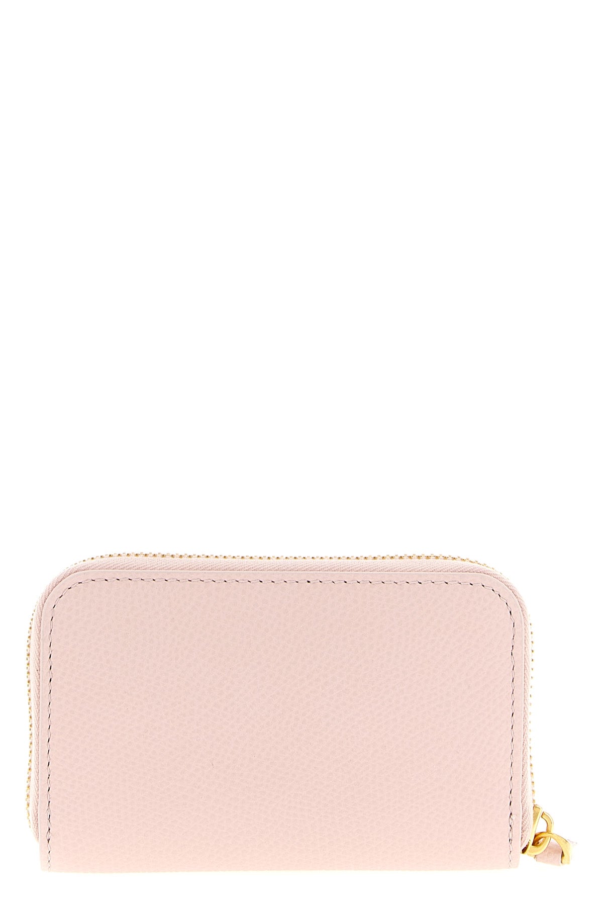 mini wallet in grainy leather