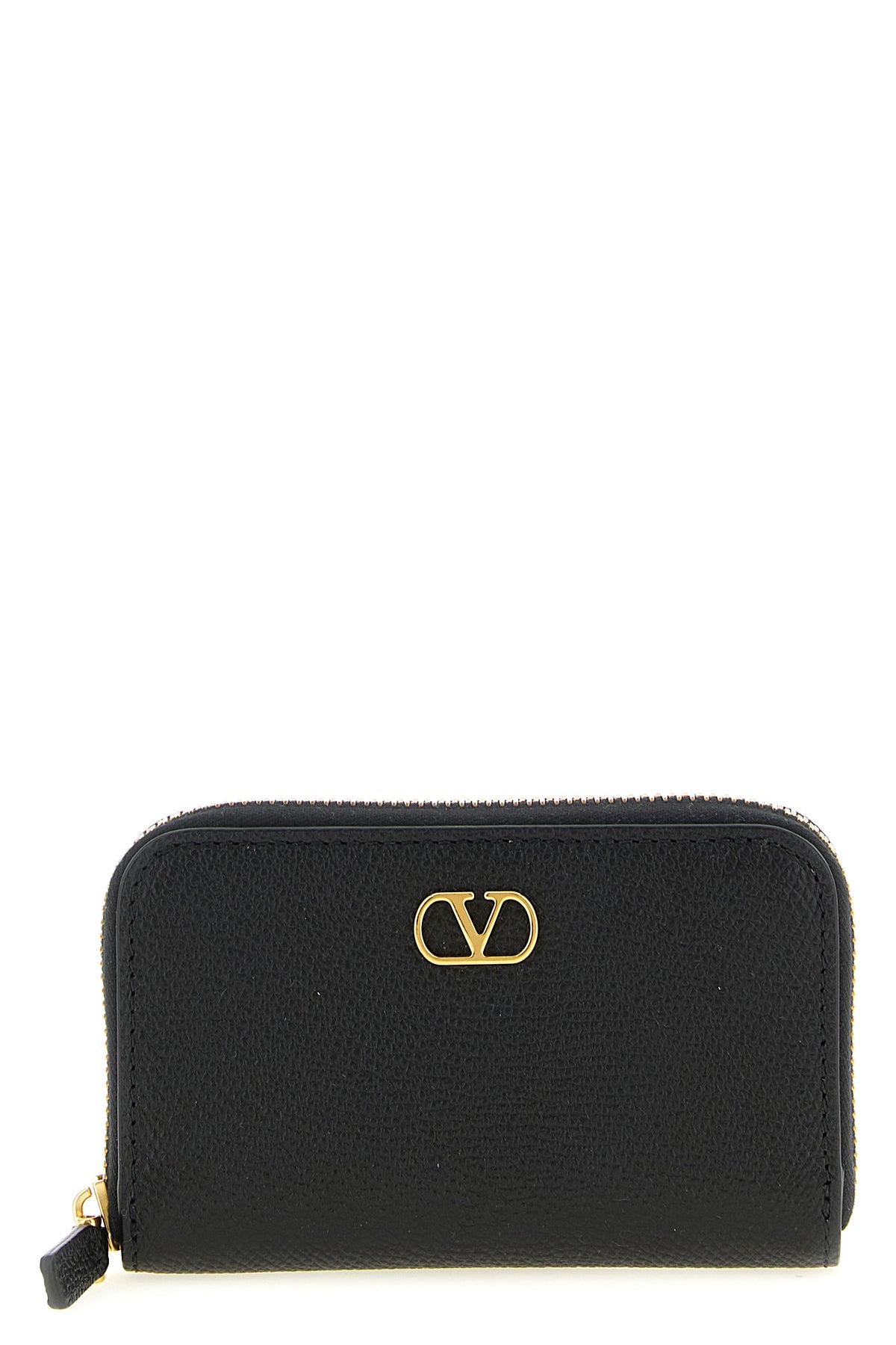 garnet calf leather card holder
