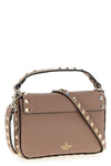 rockstud mini handbag in calf leather