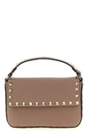 rockstud mini handbag in calf leather