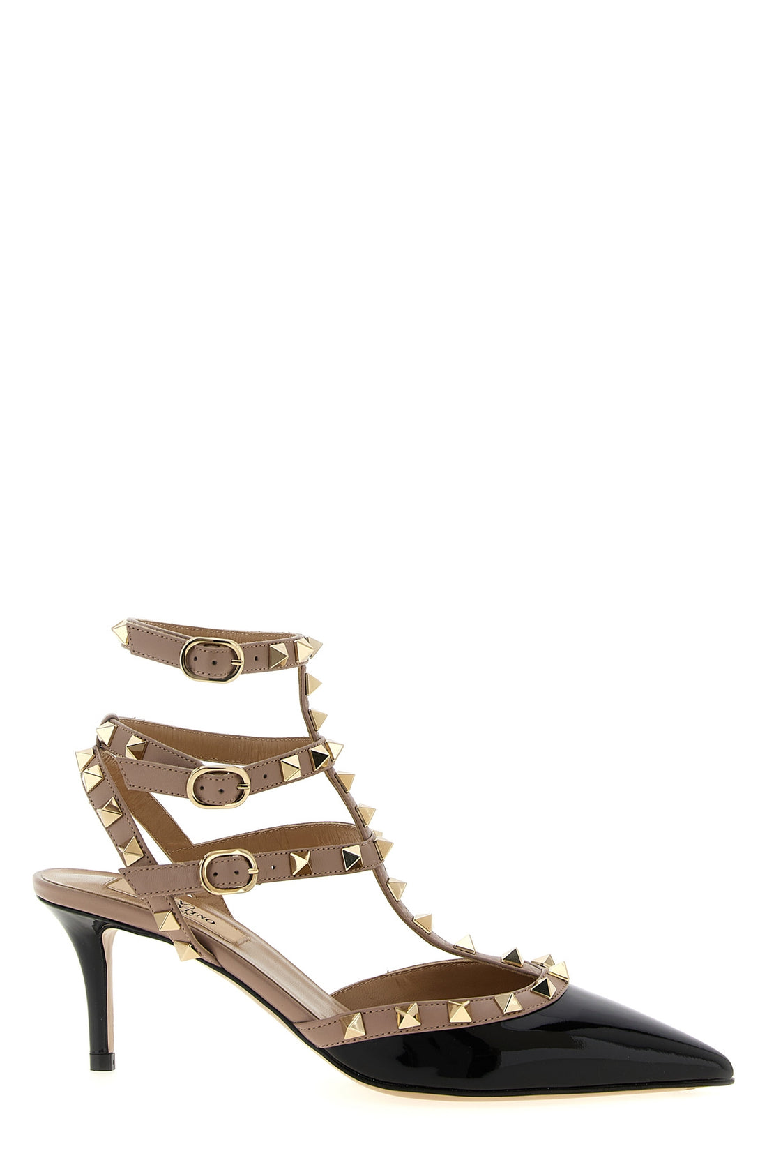 VALENTINO GARAVANI 35 rockstud patent leather pumps
