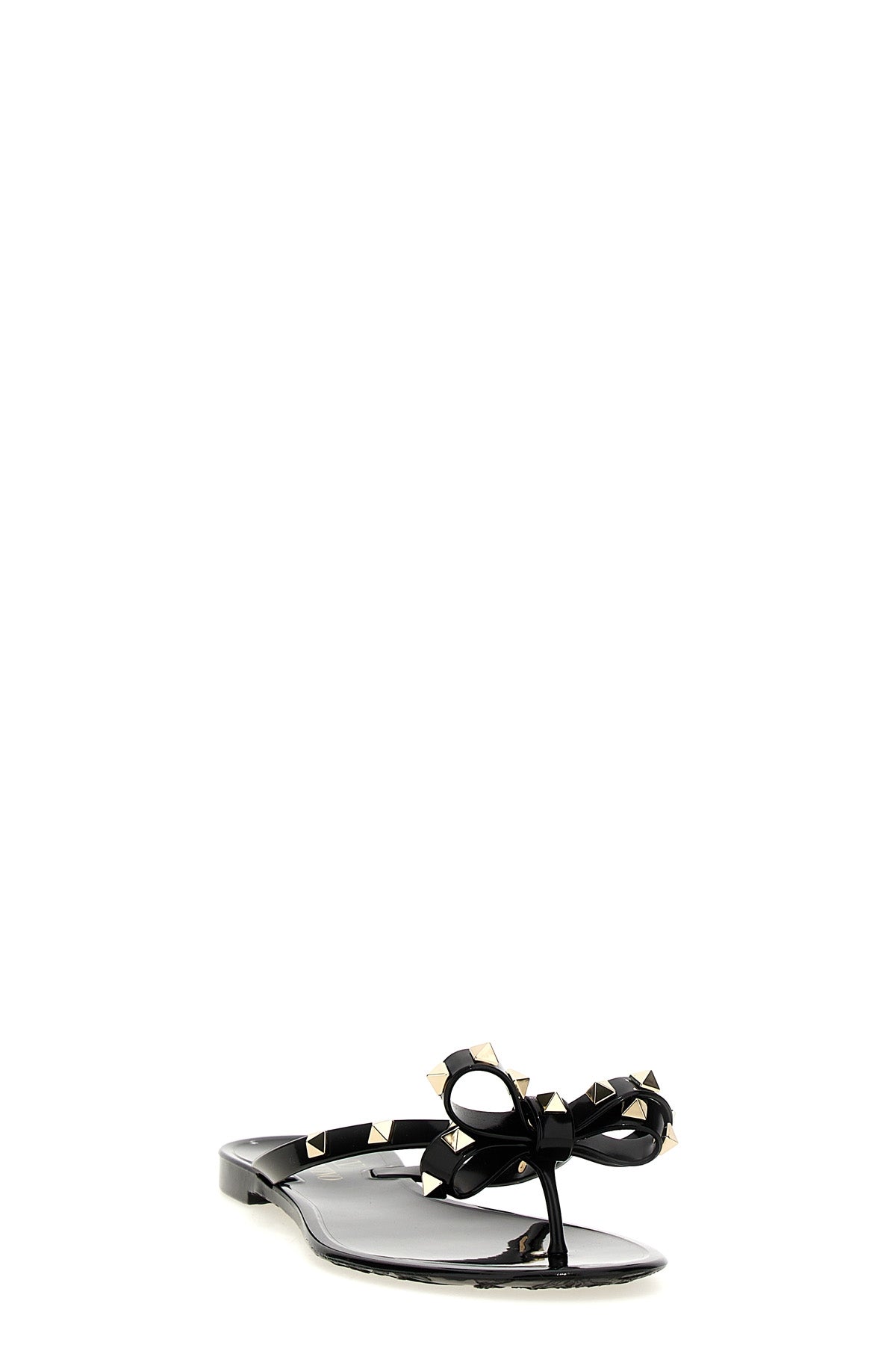 pm thong rockstud thong sandals in rubber