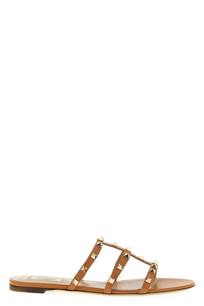 rockstud nappa slides