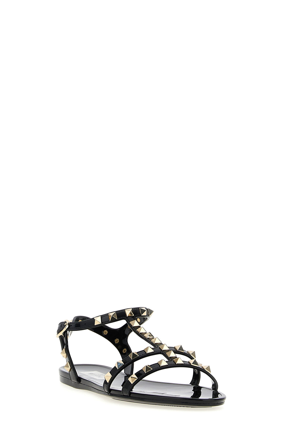 VALENTINO GARAVANI 36 rockstud rubber sandals