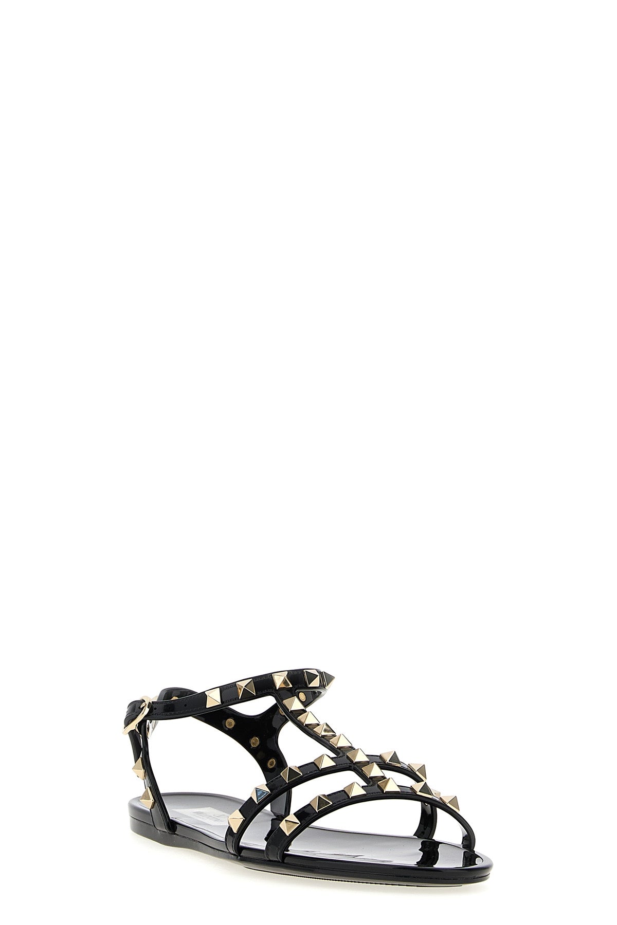 rockstud rubber sandals
