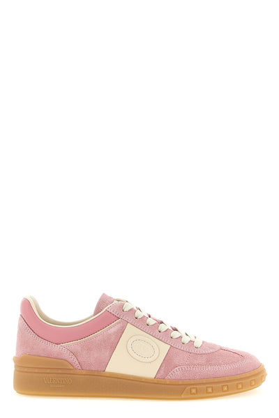 upvillage sneakers in crust and napped calf leather