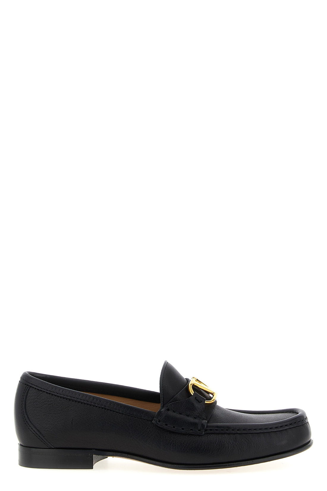 VALENTINO GARAVANI 36 buffalo leather loafers