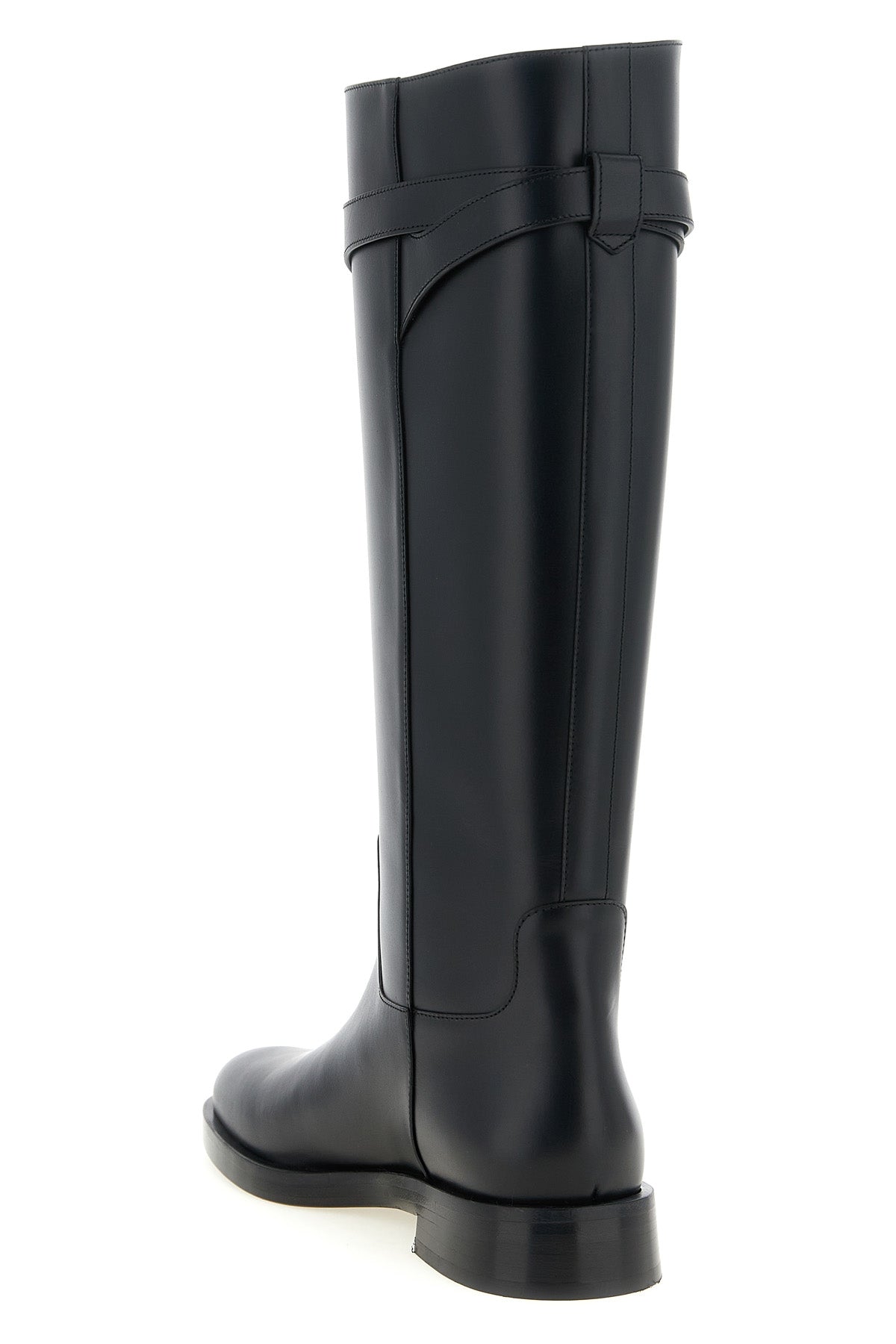 calf leather boot