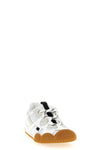 rubberized calf leather amphibia sneakers