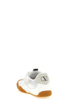 rubberized calf leather amphibia sneakers