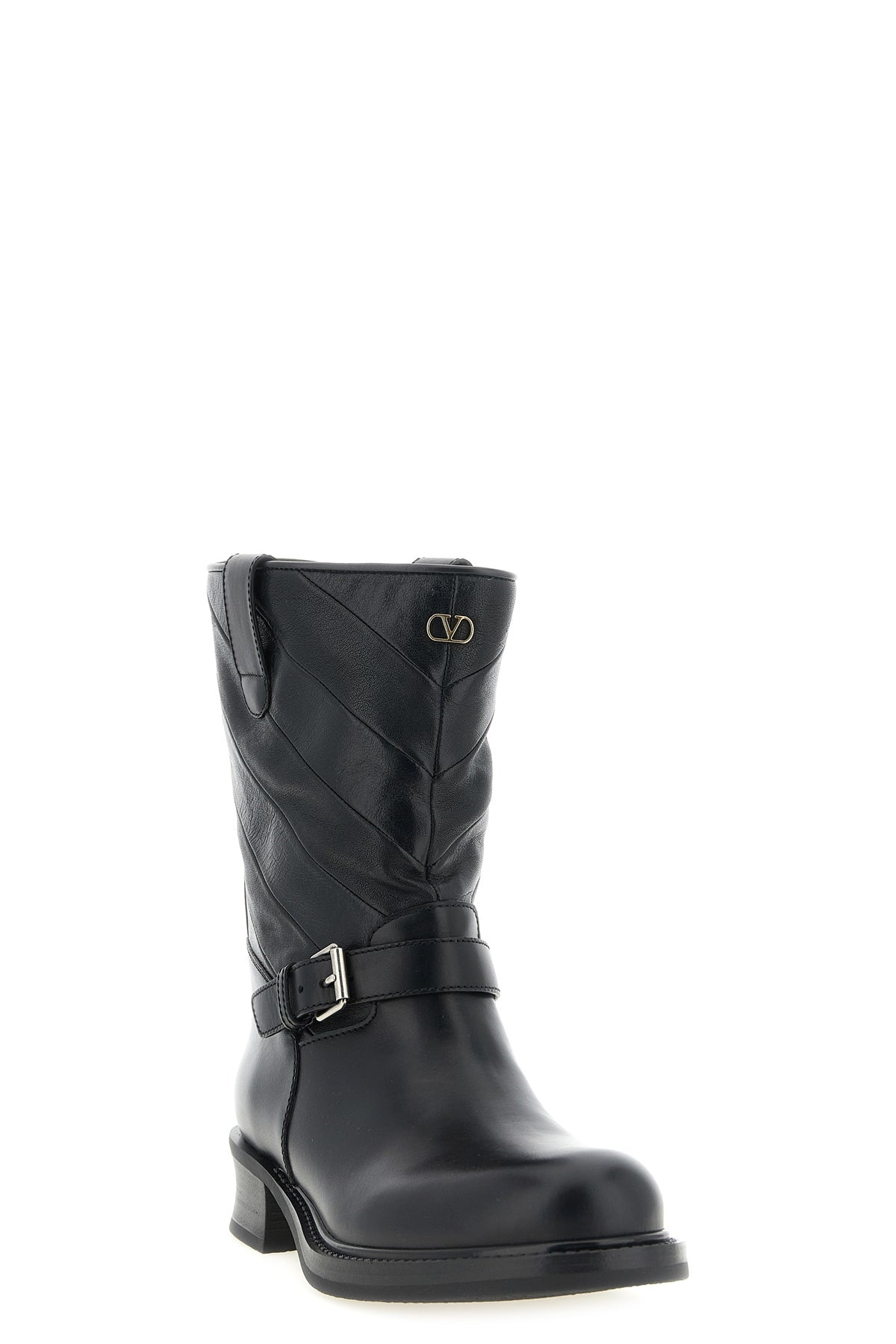 valentino garavani ankle boots in fine calf leather redefine the codes of struct