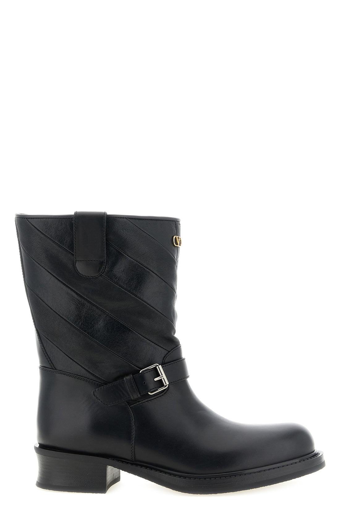 VALENTINO GARAVANI 35 valentino garavani ankle boots in fine calf leather redefine the codes of struct