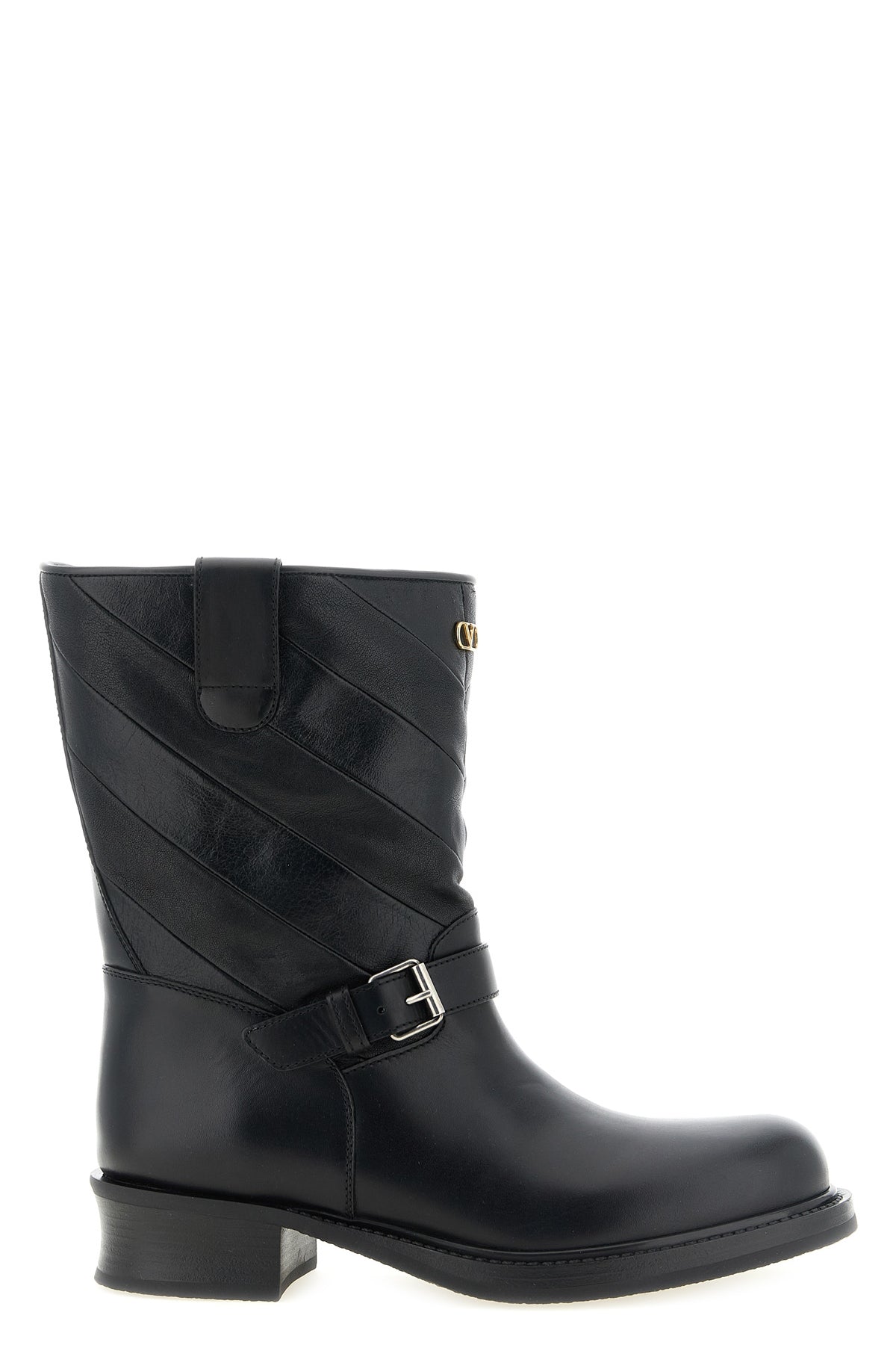 valentino garavani ankle boots in fine calf leather redefine the codes of struct