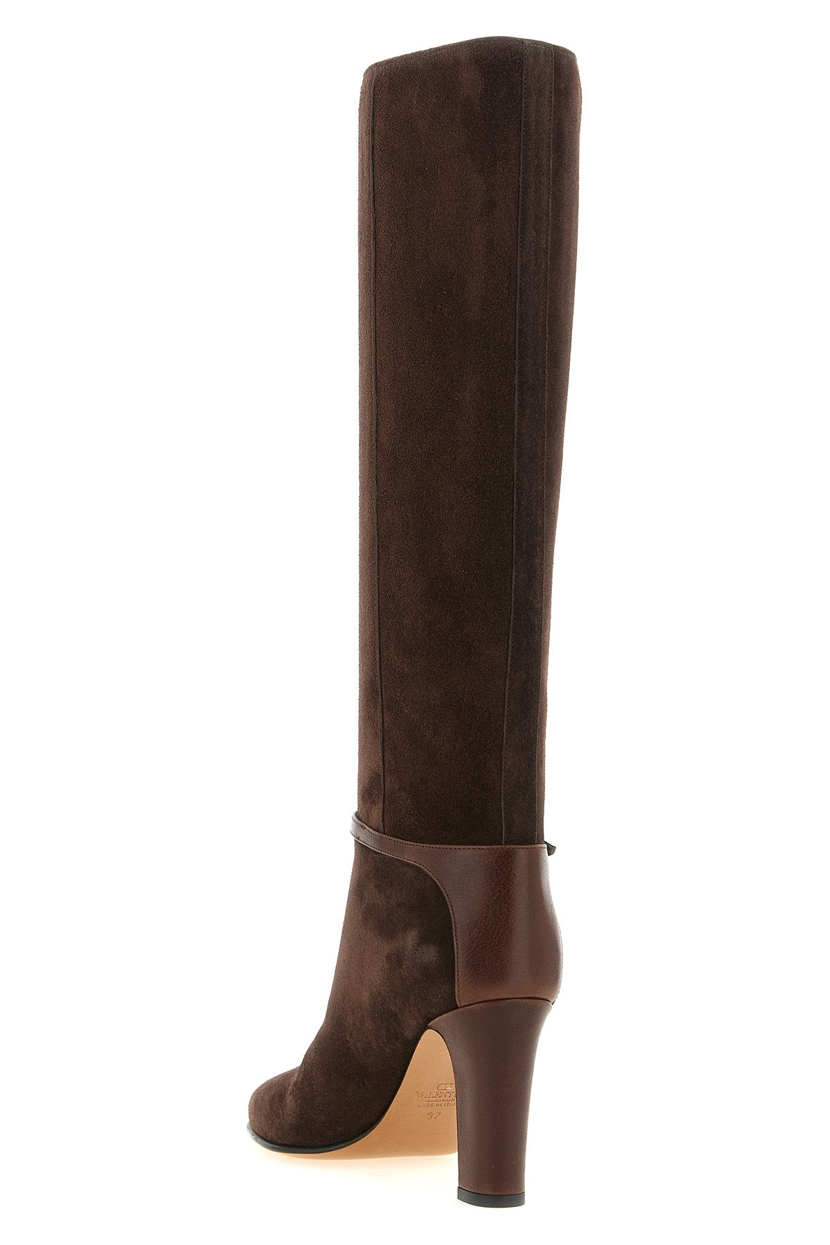 the valentino garavani pattie high boots define a new elegance through a cleve