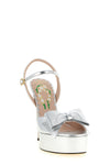 bowow laminated leather sandals