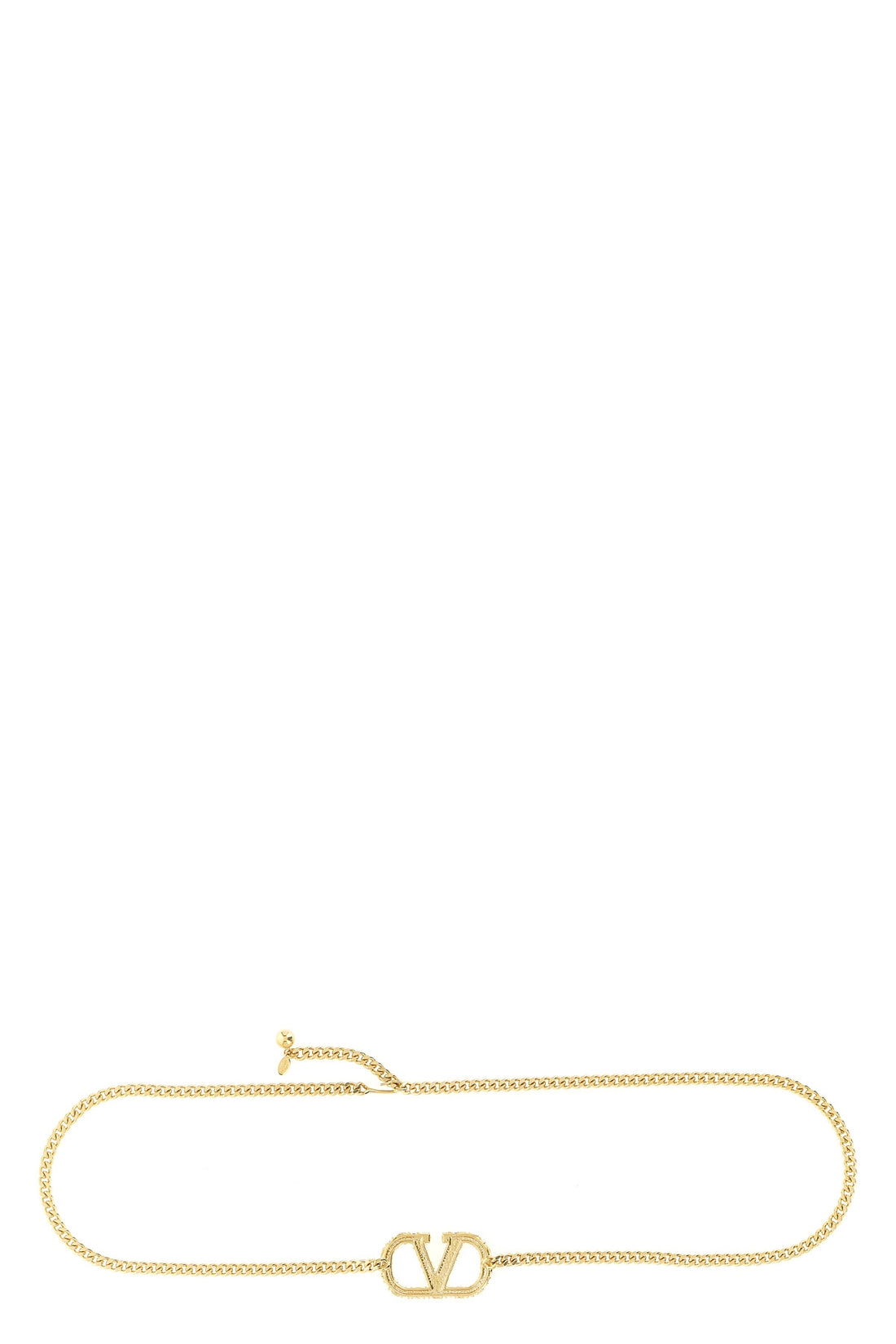 VALENTINO GARAVANI M vlogo signature chain belt