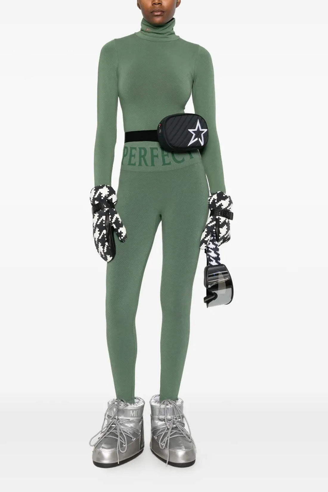 PERFECT MOMENT XS perfect thermal legging in breathable technical fabric and cashmere