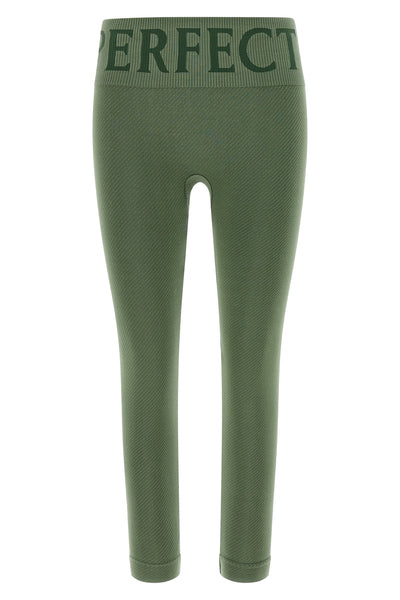 perfect thermal legging in breathable technical fabric and cashmere
