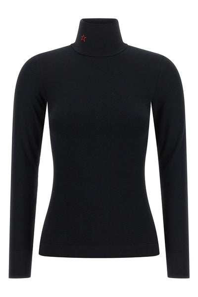 the black perfect moment perfect thermal rollneck top redefines the concept of