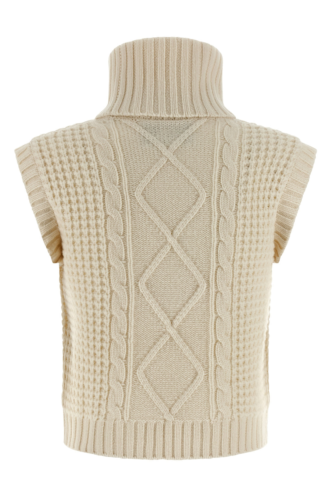 PERFECT MOMENT M crystal knitted merino wool vest
