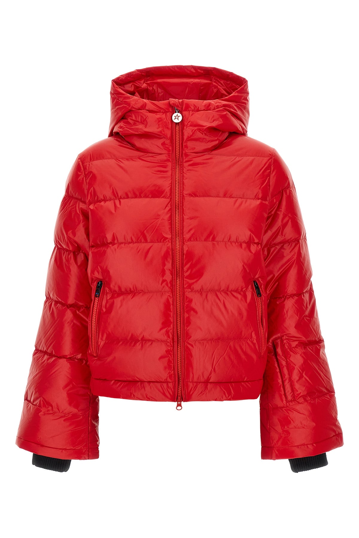 the perfect moment polar flare down jacket redefines alpine clothing through a