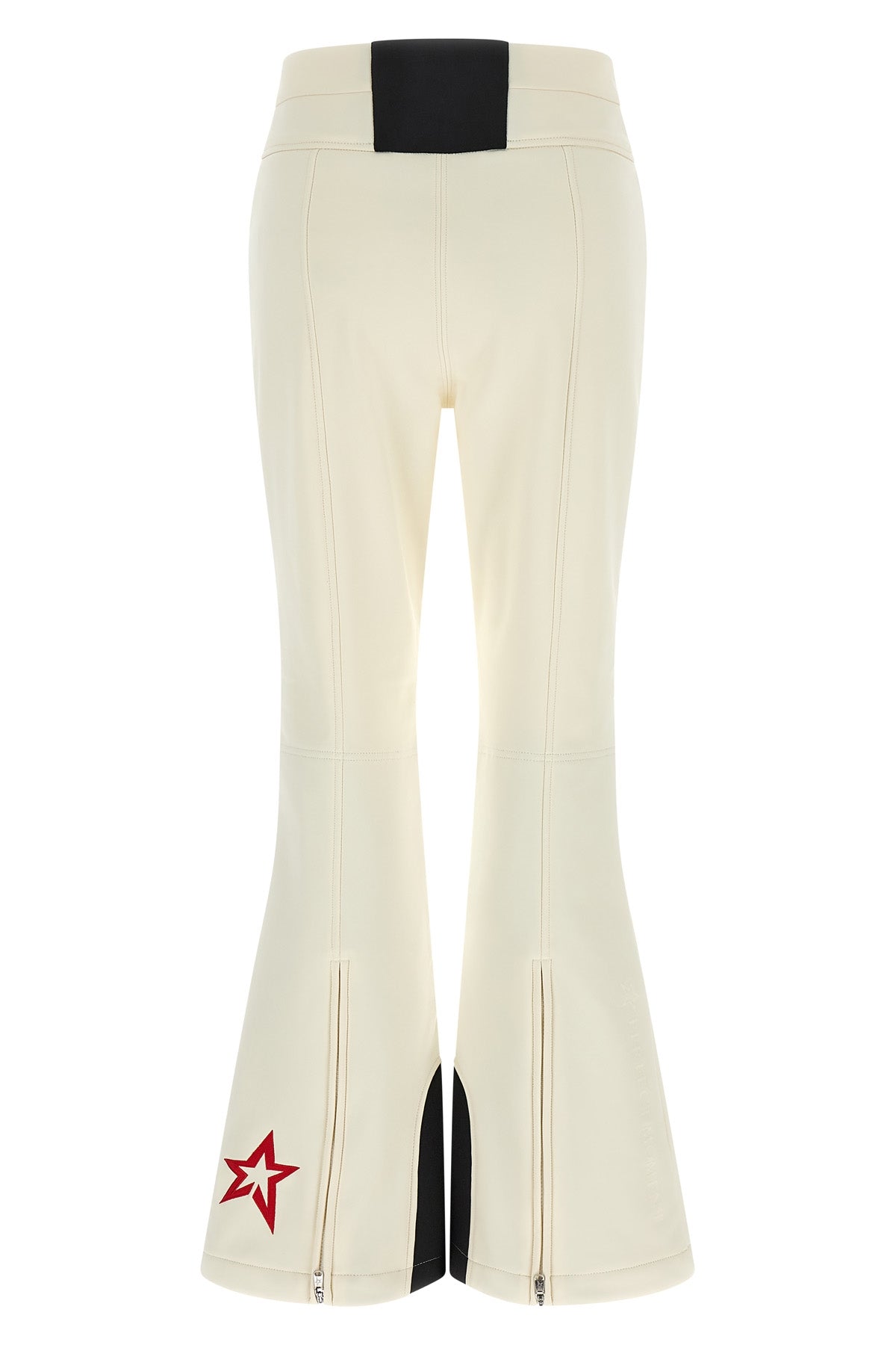 the perfect moment aurora ski pants features a flared high-waisted silhouette