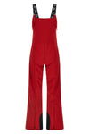 jg bib ski overalls in water-repellent and breathable toray dermizax(tm) fabri