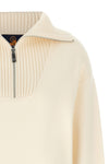 the perfect moment sweater redefines après-ski clothing through a tactile luxury