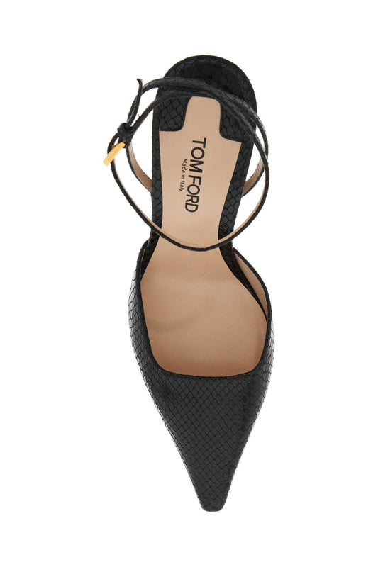 cocco print slingback décol