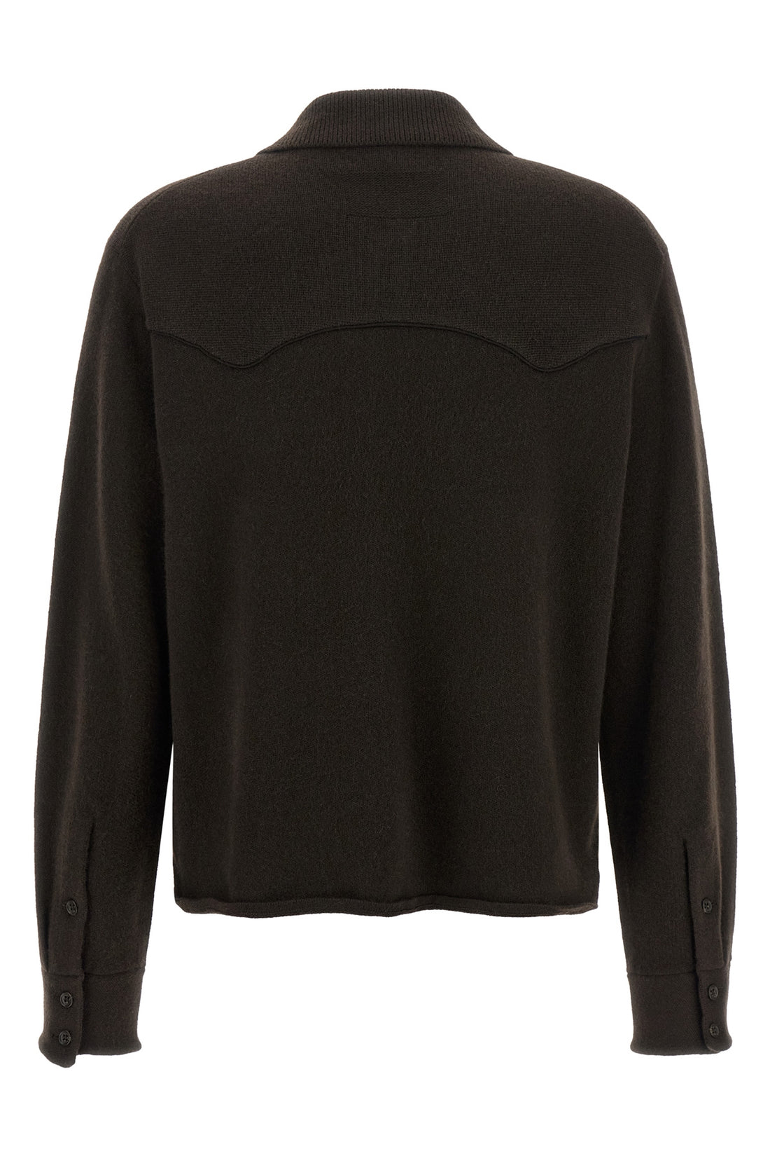 GUEST IN RESIDENCE M the guest in residence cropped western shirt redefines the classic texan-inspi