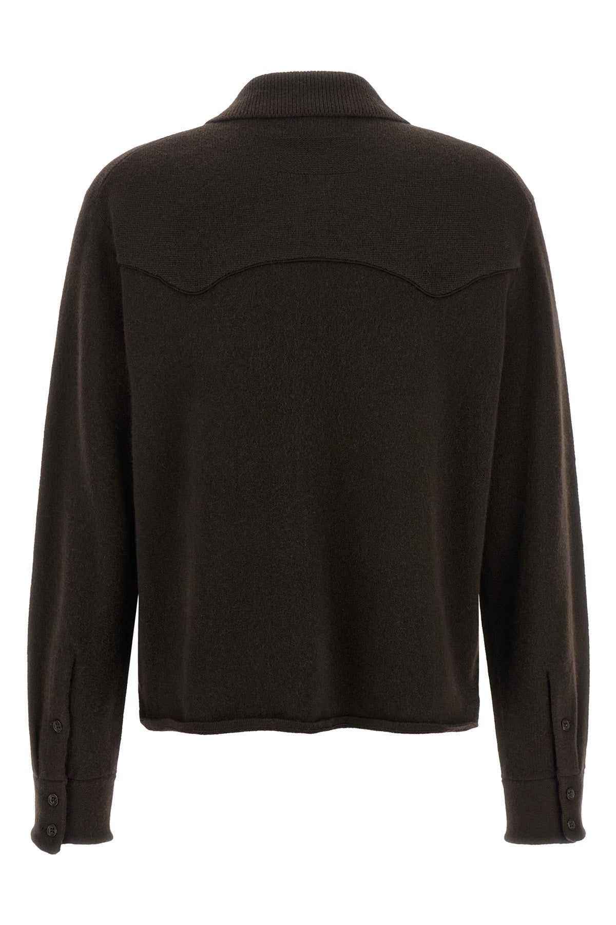 the guest in residence cropped western shirt redefines the classic texan-inspi